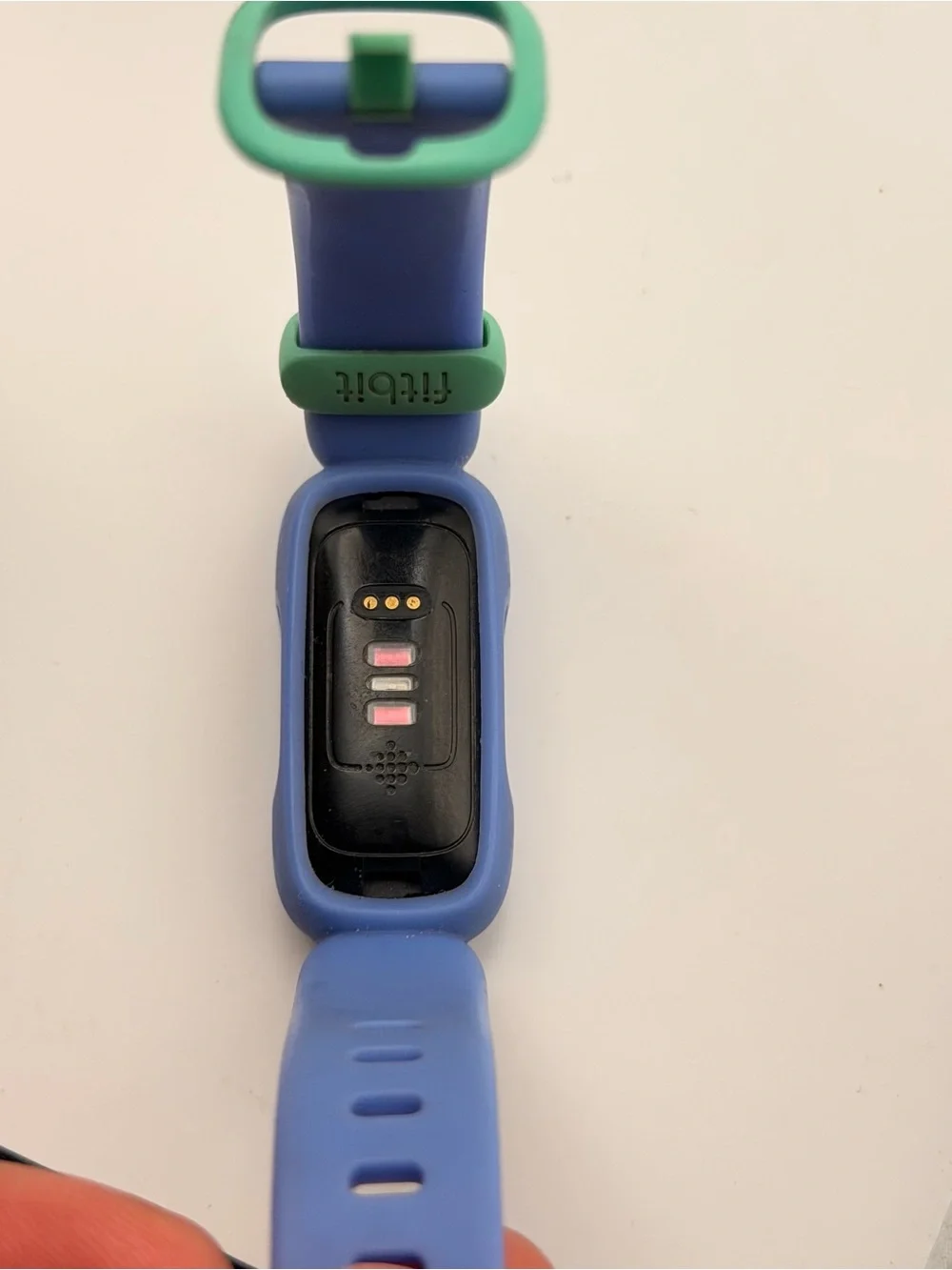 Fitbit Ace 3 Kids Activity Fitness Tracker Blue/Green, Fair condition